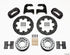 Wilwood Forged Dynalite Rear Drag Kit Drilled Rotor Mopar/Dana 2.36in Off w/Snap Ring Brng