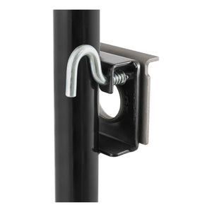 Curt Bracket-Mount Swivel Jack w/Top Handle (2000lbs 15in Travel)