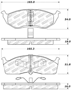 StopTech Performance Brake Pads