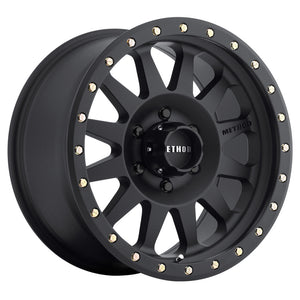 Method MR304 Double Standard 20x10 -18mm Offset 6x135 94mm CB Matte Black Wheel