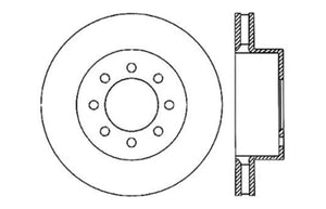 StopTech Slotted & Drilled Sport Brake Rotor