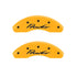 MGP 4 Caliper Covers Engraved Front & Rear 97-02 Chrysler Prowler Yellow Finish Black Prowler Logo