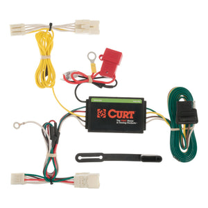 Curt 12-17 Toyota Prius V Custom Wiring Harness (4-Way Flat Output)