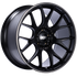 BBS CH-R 20x10.5 5x112 ET25 Satin Black Polished Rim Protector Wheel -82mm PFS/Clip Required