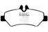 EBC 07+ Dodge Sprinter 2500 Greenstuff Rear Brake Pads