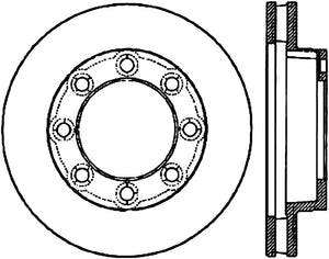 StopTech Slotted & Drilled Sport Brake Rotor