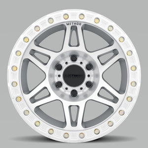 Method MR106 Beadlock 17x9 -44mm Offset 5x5 71.5mm CB Machined/Clear Coat w/BH-H24125 Wheel