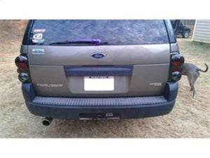 Spyder Ford Explorer 95-97 Euro Style Tail Lights Smoke ALT-YD-FEXP95-SM