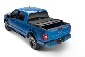 Lund 82-11 Ford Ranger (6ft. Bed) Genesis Elite Tri-Fold Tonneau Cover - Black