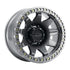 Method MR108 17x9 -44mm Offset 8x6.5 130.81mm CB Gloss Titanium w/BH-H24125-38 Wheel