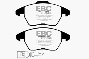 EBC 07-09 Audi TT 2.0 Turbo Yellowstuff Front Brake Pads