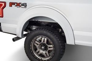 Bushwacker 15-17 Ford F-150 Styleside Extend-A-Fender Style Flares 4pc 67.1/78.9/97.6in Bed - Black