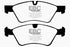 EBC 06 Mercedes-Benz E500 5.0 4-Matic Yellowstuff Front Brake Pads
