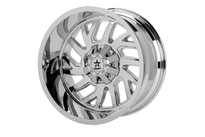 RBP 65R Glock 22x12 Blank BP / -44mm Offset 78mm CB Chrome Wheel