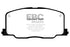 EBC 90-91 Lexus ES250 2.5 Greenstuff Front Brake Pads