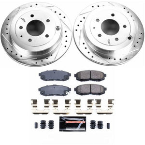 Power Stop 04-06 Mazda MPV Rear Z23 Evolution Sport Brake Kit