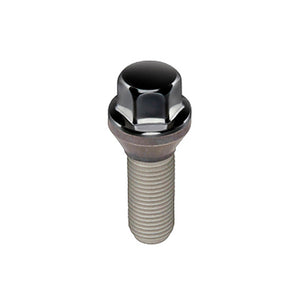 McGard Hex Lug Bolt (Cone Seat) M14X1.5 / 17mm Hex / 30.5mm Shank Length (Box of 50) - Black