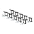Curt Easy-Mount Brackets for 4 or 5-Way Flat (2in Receiver 10-Pack)