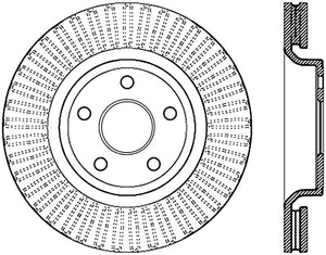 StopTech Drilled Sport Brake Rotor 11-17 Jeep Grand Cherokee (Exluding SRT8)