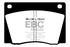 EBC 67-74 Ac 428 7.0 Redstuff Front Brake Pads