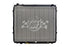 CSF 05-06 Toyota Tundra 4.0L OEM Plastic Radiator