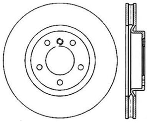 StopTech 98-02 BMW Z3 Drilled Right Front Rotor