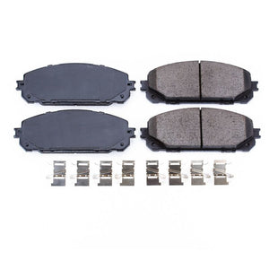 Power Stop 14-20 Jeep Cherokee Front Z17 Evolution Ceramic Brake Pads w/Hardware