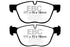 EBC 07-10 BMW X5 3.0 Ultimax2 Front Brake Pads