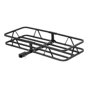 Curt 48in x 20in Basket-Style Cargo Carrier (Fixed 1-1/4in Shank w/2in Adapter)