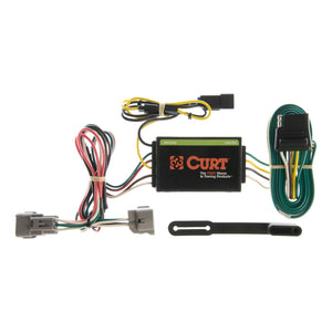 Curt 95-98 Jeep Grand Cherokee Custom Wiring Harness (4-Way Flat Output)