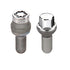 McGard 5 Lug Hex Install Kit w/Locks (Radius Seat Bolt) M14X1.5 / 17mm Hex / 35.4mm Shank L - Chrome