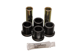 Energy Suspension 82-96 Ford F100/F150 2WD Black Rear Frame Shackle Bushing Set