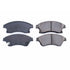 Power Stop 11-15 Chevrolet Cruze Front Z16 Evolution Ceramic Brake Pads