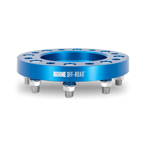 Mishimoto Borne Off-Road Wheel Spacers 8x180 124.1 25 M14 Blue