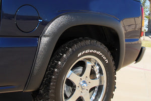 Lund 99-07 Chevy Silverado 1500 SX-Sport Style Textured Elite Series Fender Flares - Black (2 Pc.)