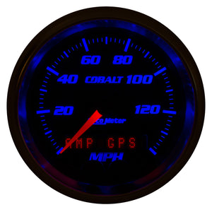 Autometer Cobalt 3-3/8in 0-140MPH In-Dash Electronic GPS Programmable Speedometer