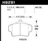 Hawk 98 Porsche 911 Targa Front / 03-05 911 GT2 / 04-05 911 GT3 Rear DTC-70 Race Brake Pads
