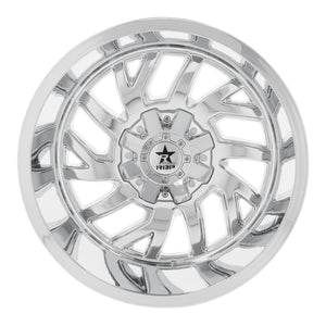 RBP 65R Glock 22x14 8x170 BP / 4.5 BS -76mm Offset 125mm CB (Hub Centric) Chrome Wheel