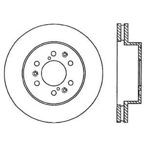 StopTech 05-10 GMC Sierra 1500 (w Rear Drum) / 07-09 GMC Yukon Front CRYO-STOP Rotor