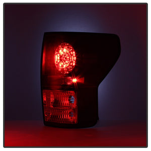 Spyder Toyota Tundra 07-13 LED Tail lights Black ALT-YD-TTU07-LED-BK