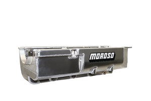 Moroso Chevrolet Big Block Mark IV (w/Four Pick Ups) Drag Race Dry Sump 7.5in Aluminum Oil Pan