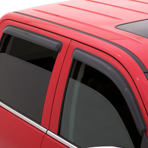 AVS 11-19 Ford Ranger Crew Cab Ventvisor Outside Mount Window Deflectors 4pc - Smoke