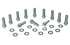 Moroso Chevrolet Small Block Intake Manifold Bolt Kit - 3/8in-16 x 1-1/8in - Set of 12