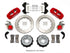 Wilwood AERO4 / MC4 Rear Kit 14.00 Red Currie Pro-Tour Unit Bearing Floater