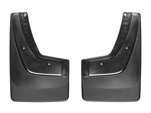 WeatherTech 14+ GMC Sierra/Sierra Denali No Drill Mudflaps - Black