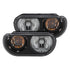 ANZO 2008-2014 Dodge Challenger Crystal Headlights Black