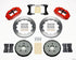 Wilwood Narrow Superlite 6R Front Hat Kit 12.88in Red 2008 Toyota Matrix