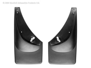 WeatherTech 99-07 Chevrolet Silverado No Drill Mudflaps - Black