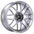 BBS RS-GT 20x8.5 5x120 ET15 Diamond Silver Center Diamond Cut Lip Wheel -82mm PFS/Clip Required