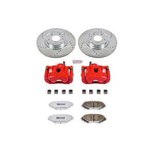 Power Stop 04-11 Mazda RX-8 Front Z26 Street Warrior Brake Kit w/Calipers